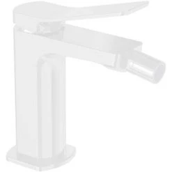 Mitigeur De Bidet Avec Vidange Automatique Paffoni Tilt Bianco Opaco