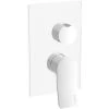 Mitigeur De Douche à Encastrer à Deux Sorties Avec Inverseur Mécanique Modèle Tilt Paffoni Blanc Mat -PAFFONI Soldes 50947179 1