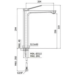 Mitigeur Lavabo Haut, Bidet Et Douche Avec Inverseur En Laiton Modèle Tilt Paffoni Matt Black 10 Mitigeur Lavabo Haut, Bidet Et Douche Avec Inverseur En Laiton Modèle Tilt Paffoni Matt Black -PAFFONI Soldes 50947201 4