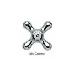 Poignée De Rechange Complète Paffoni ZMAN005-ZMAN056 | Chromé - Iris - Chromé