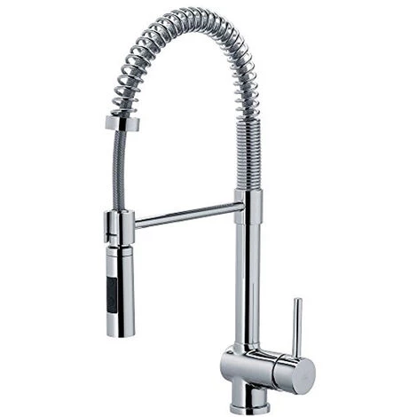 Mitigeur D'évier De Cuisine Monotrou Avec Bec Réglable Paffoni-Stick, Chrome Poli 3 Mitigeur D'évier De Cuisine Monotrou Avec Bec Réglable Paffoni-Stick, Chrome Poli