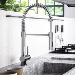 Mitigeur D'évier De Cuisine Monotrou Avec Bec Réglable Paffoni-Stick, Chrome Poli 7 Mitigeur D'évier De Cuisine Monotrou Avec Bec Réglable Paffoni-Stick, Chrome Poli -PAFFONI Soldes 58460722 3