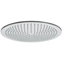 Paffoni Steel Pommeau De Douche Rond Diamètre 30 Cm