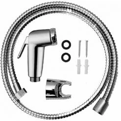 Douchette Hygiénique Chromée Pour Bidet Avec Support Paffoni ZDUP099CR