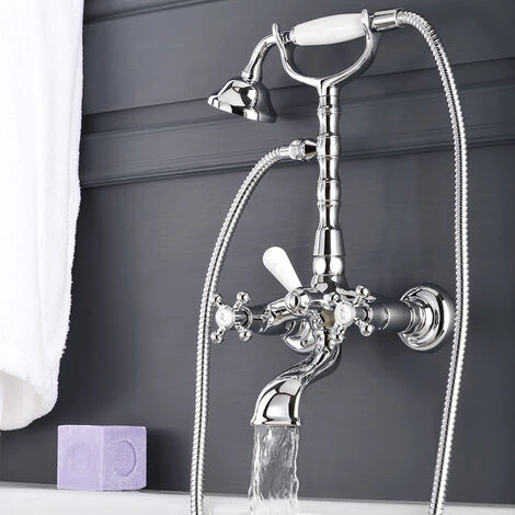 Groupe De Bain Avec Set De Douche Paffoni Belinda Art. FBLV023CR 4 Groupe De Bain Avec Set De Douche Paffoni Belinda Art. FBLV023CR – Image 2