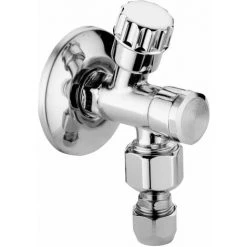 PAFFONI Vanne D'équerre Anodisée Avec Filtre, Bouchon Et Ogive Pour Tubes 5 PAFFONI Vanne D'équerre Anodisée Avec Filtre, Bouchon Et Ogive Pour Tubes -PAFFONI Soldes 71209687 2