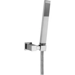 Ensemble De Douche Duplex Paffoni Level Abs Chrome Avec Support Mural