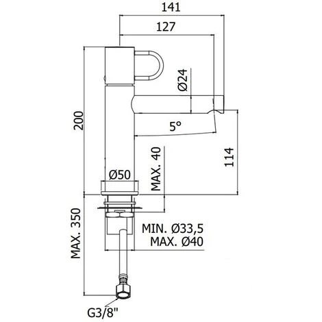 Mitigeur Lavabo Avec Vidage Clic-clac Paffoni Jocker Chrome 5 Mitigeur Lavabo Avec Vidage Clic-clac Paffoni Jocker Chrome – Image 3