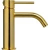 Mitigeur Lavabo De Marque Paffoni Modèle Light Exclusive Edition Honey Gold Finition Effet Brossé -PAFFONI Soldes 71638724 1