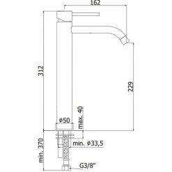 Mitigeur De Lavabo Haut Paffoni En Laiton Finition Steel Looking Effet Acier. Édition Exclusive Légère 9 Mitigeur De Lavabo Haut Paffoni En Laiton Finition Steel Looking Effet Acier. Édition Exclusive Légère -PAFFONI Soldes 71701008 4